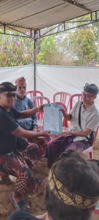 PROGRAM AKSAMA (Menyerahkan Akta Kematian Pada Saat Berduka)